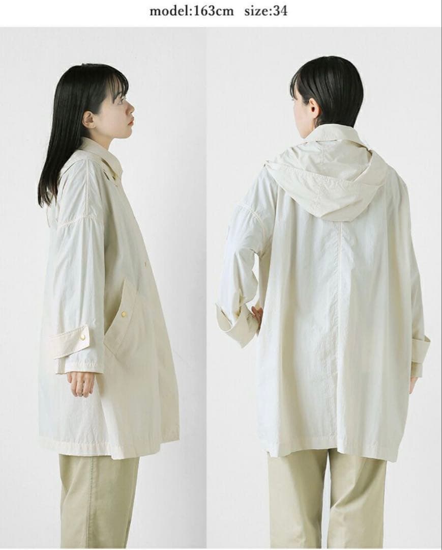 Traditional Weatherwear ホワイトロングコート