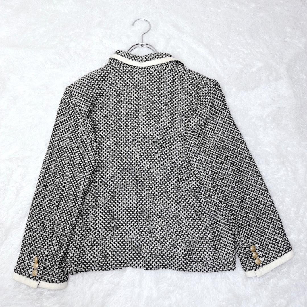 希少✨ INGEBORG インゲボルグ ツイード ジャケット 金ボタン