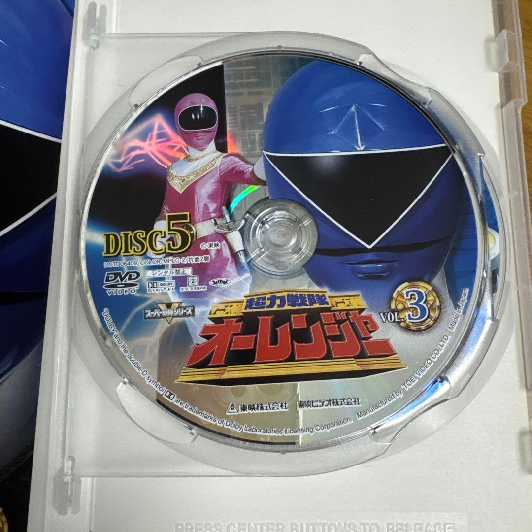 超力戦隊オーレンジャー DVDセット