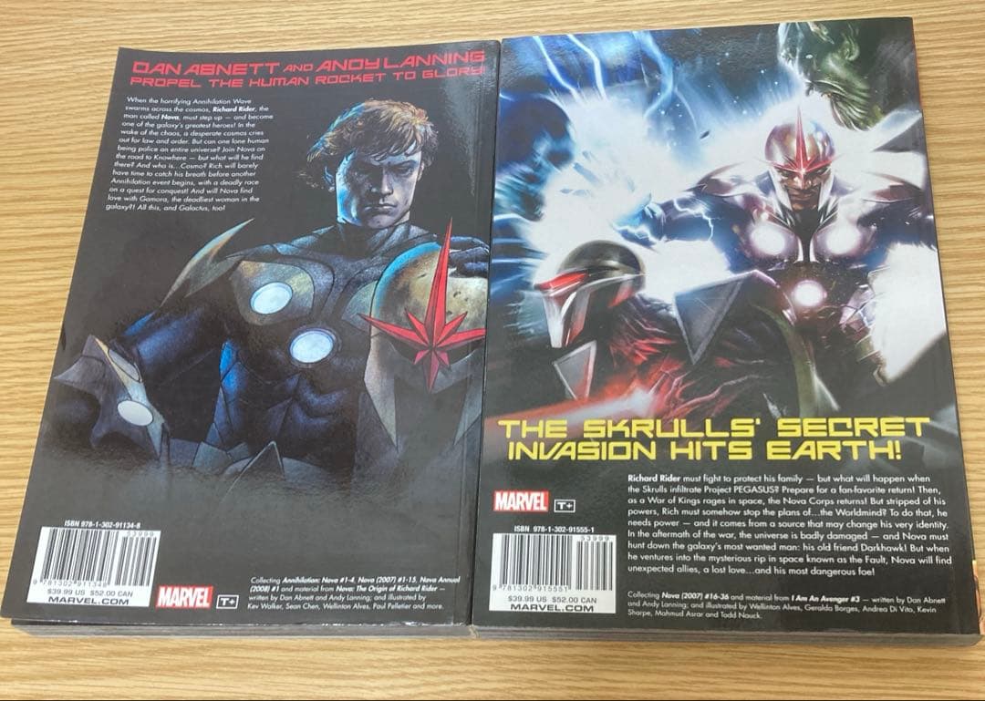 Nova The Complete Collection marvel 洋書