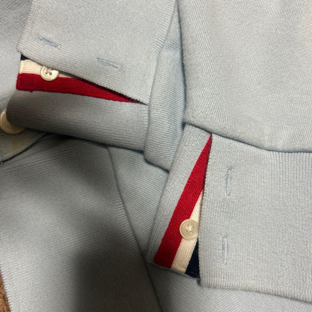 thom browne 水色 カーディガン