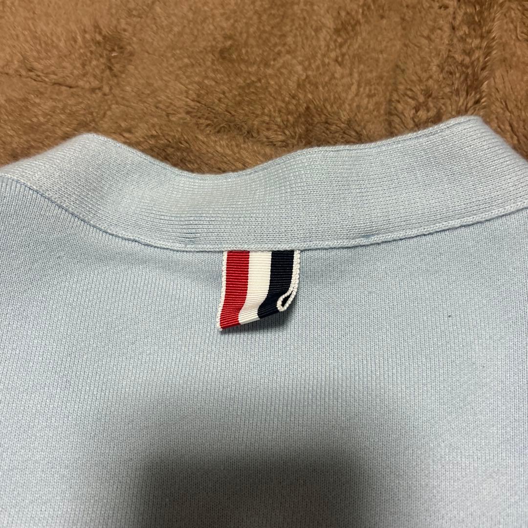 thom browne 水色 カーディガン
