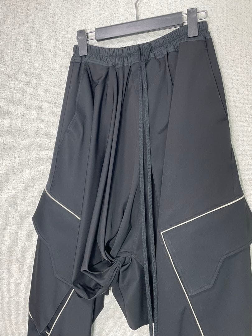 ハンドメイド 捻れサルエルカーゴパンツ (リックオウエンス julius)