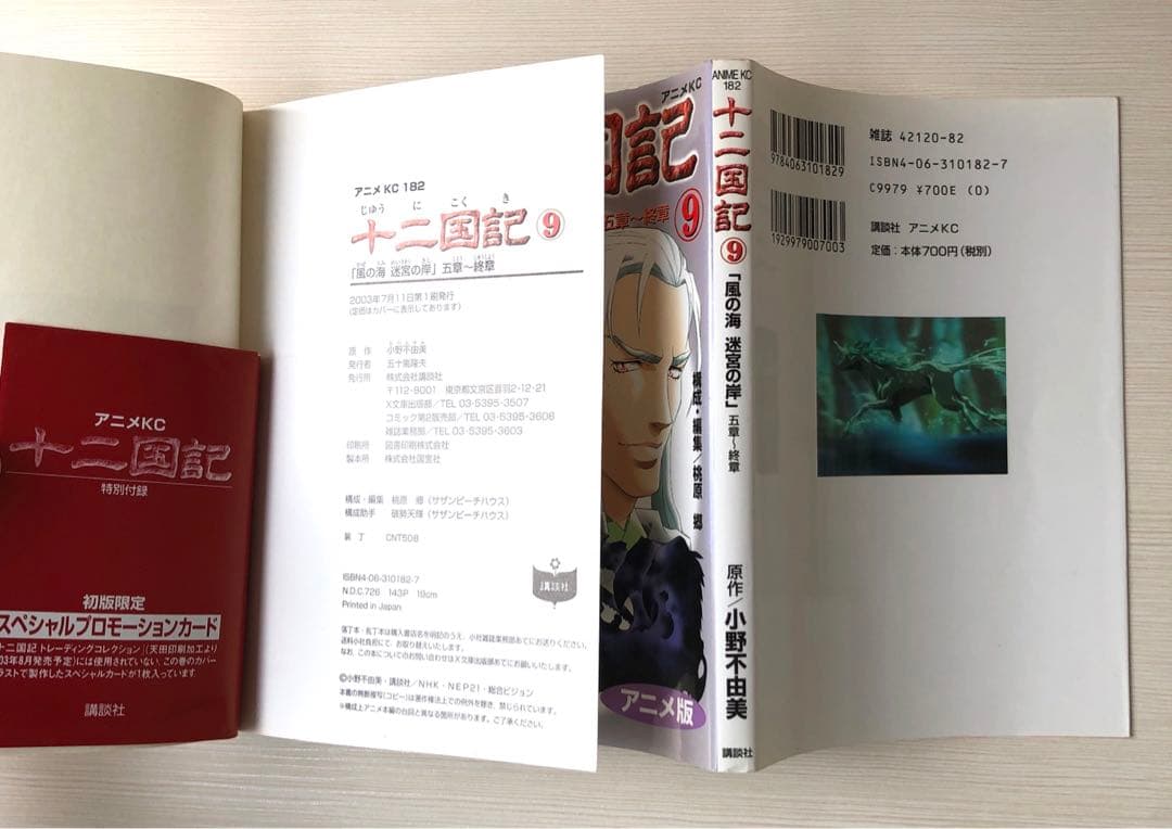 【匿名配送】十二国記 : アニメ版 1-15巻 全巻セット／小野不由美