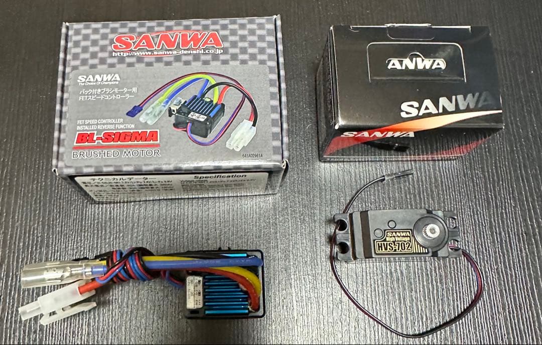 SANWA MX-6 2.4GHz ＋　BL-SIGMA/ESCHVS-702
