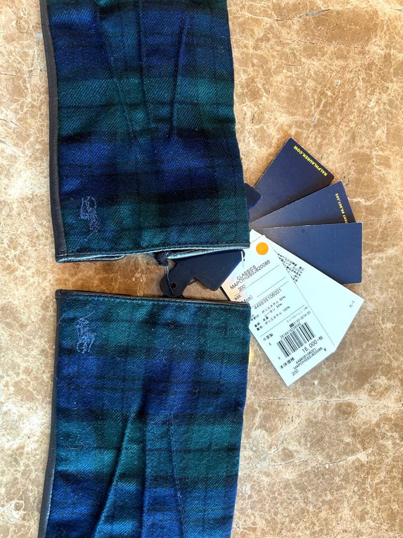 Polo Ralph Lauren チェック手袋