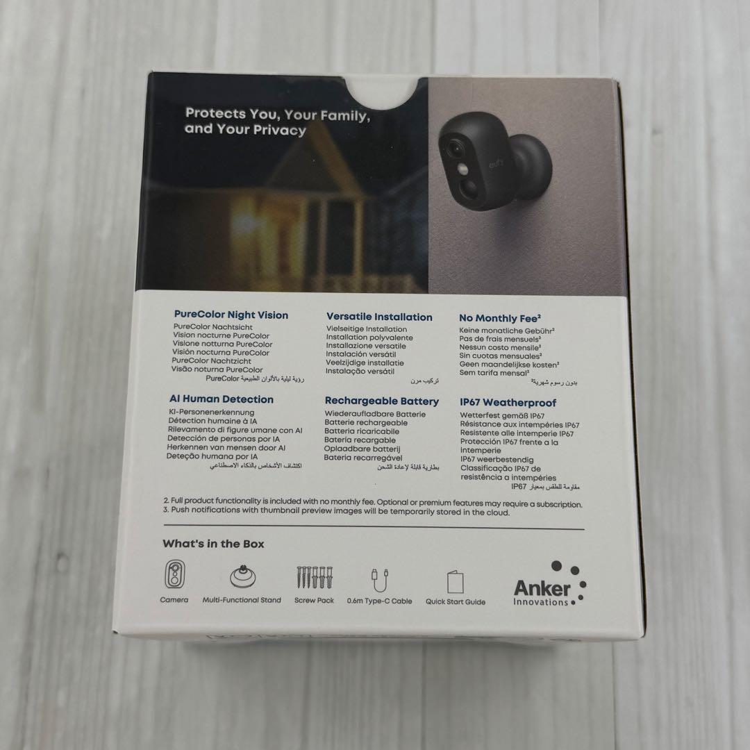 Anker Eufy eufyCam C35 ブラック（屋外用防犯カメラ）