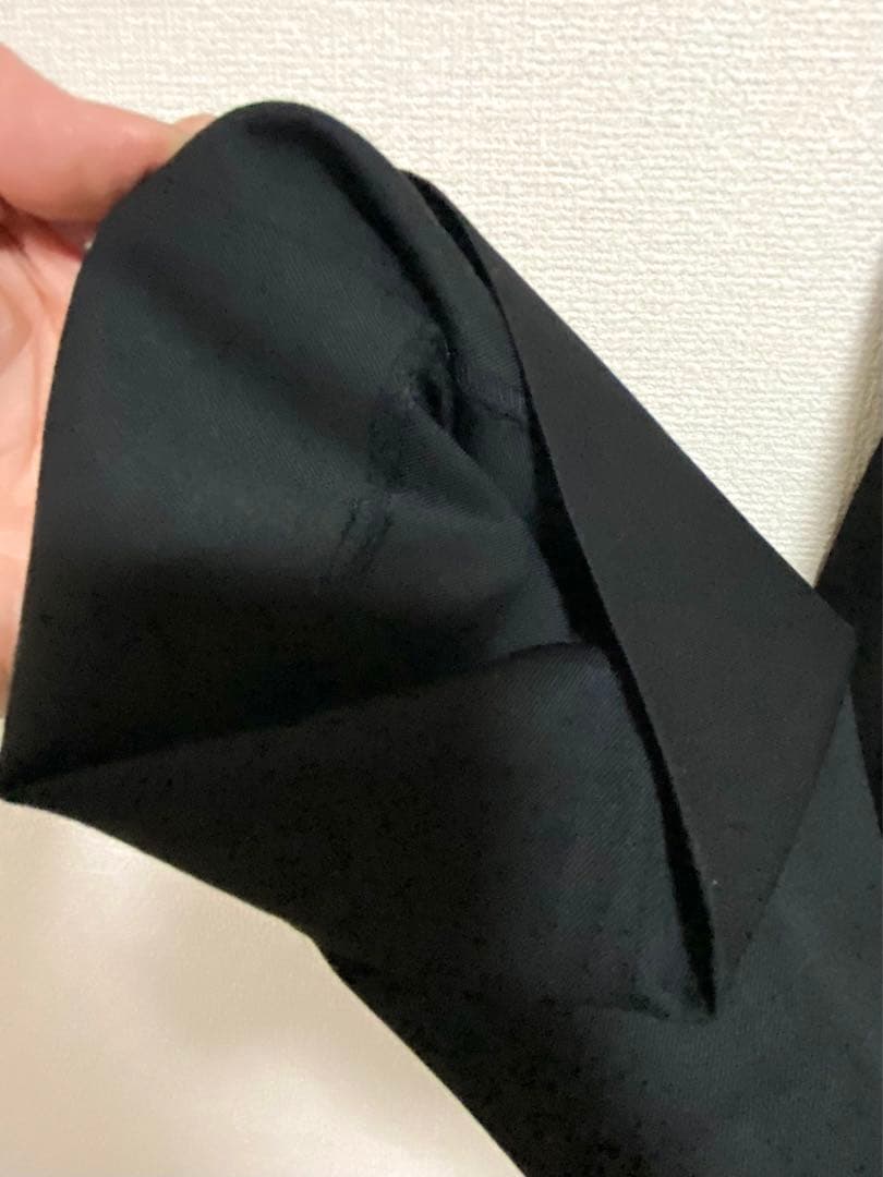黒 サルエルパンツ ミハラヤスヒロ　MIHARA YASUHIRO