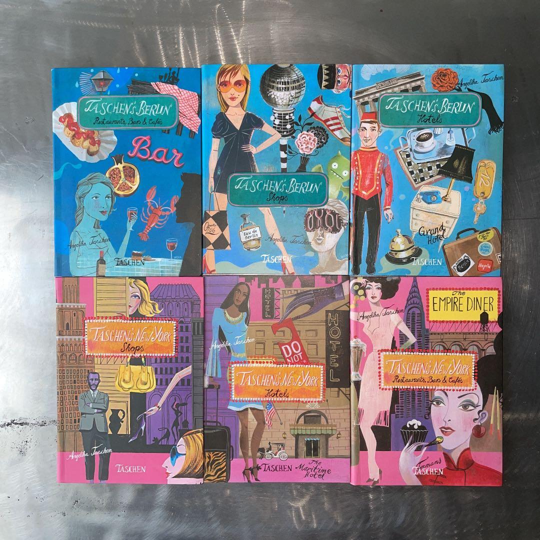 洋書：Taschen 4 Cities ニューヨーク ベルリン パリ ロンドン