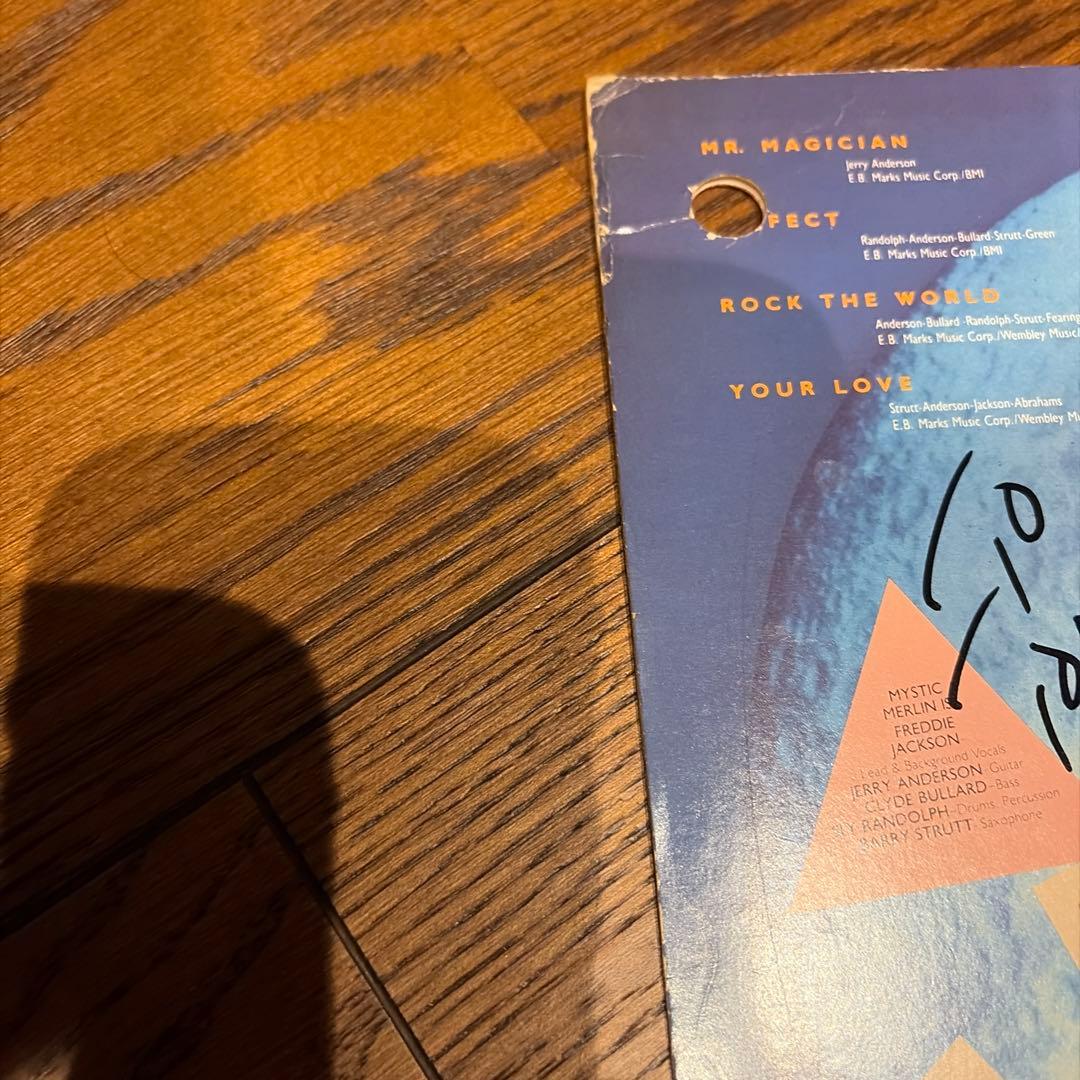 MYSTIC MERLIN 「Full Moon」カット盤LP サイン入り