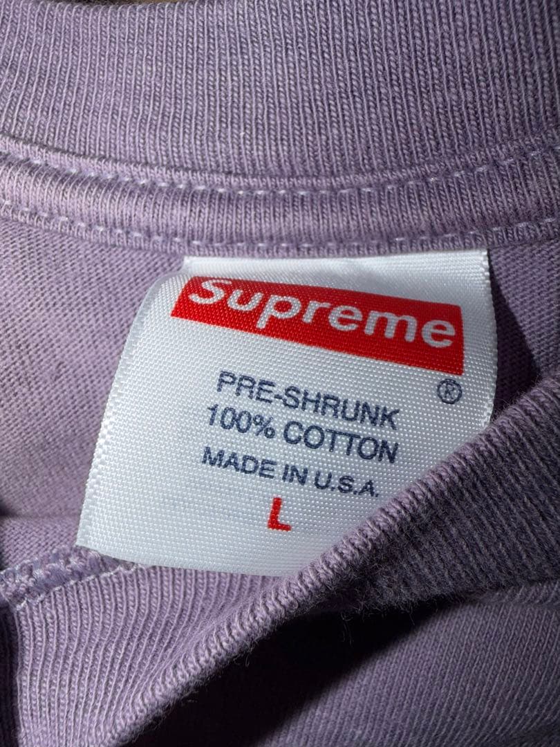 トップス Supreme Futura Box Logo Tee Purple