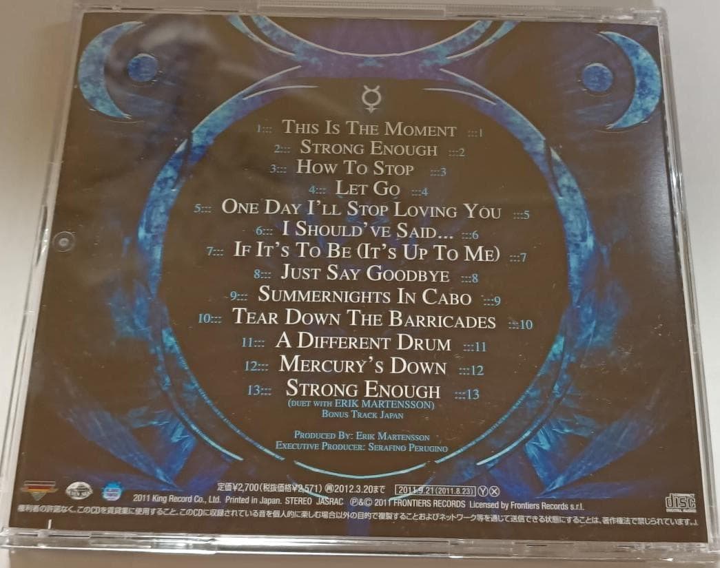 Toby Hitchcock Mercury's Down 日本盤特典付