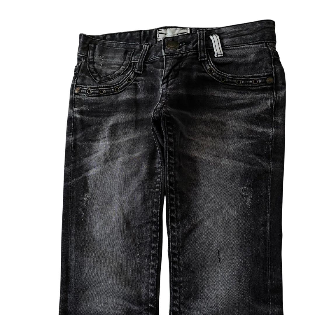 パンツ archive Lolita jeans black denim 24