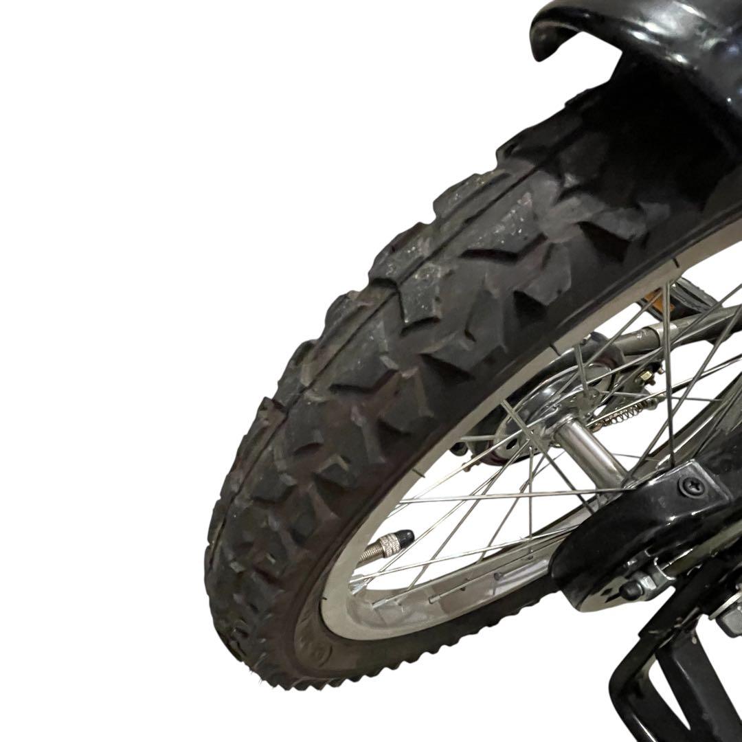 【美品郵送】jeep je-16g 16インチオリーブグリーン自転車キッズバイク