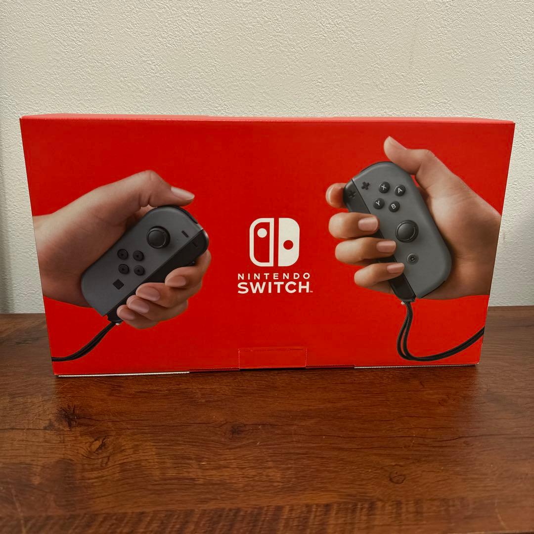 ★美品★Nintendo Switch 本体 グレー HAC-001 箱付 完品