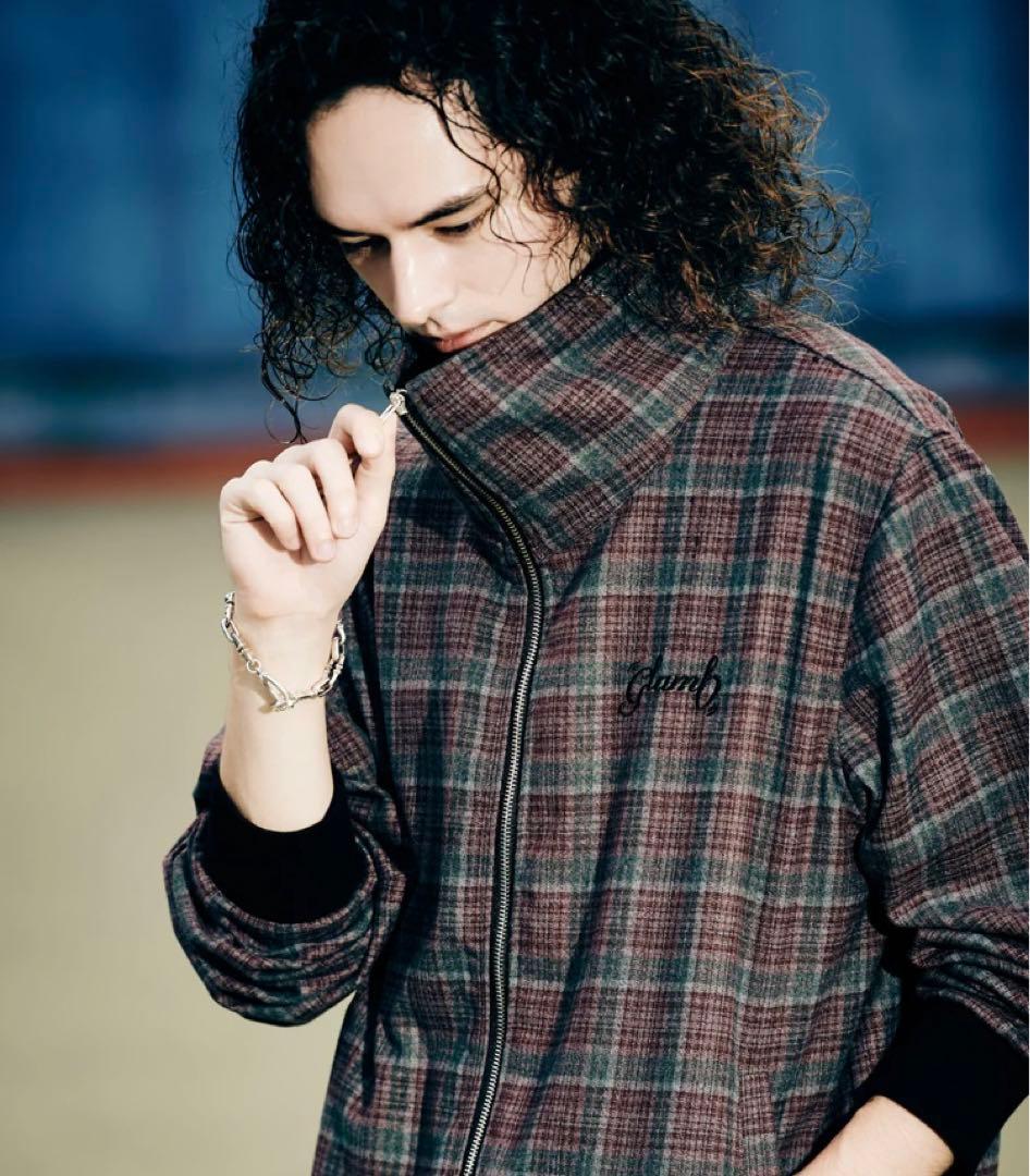 glamb 今期新作 新品未使用 High Neck Track Jacket