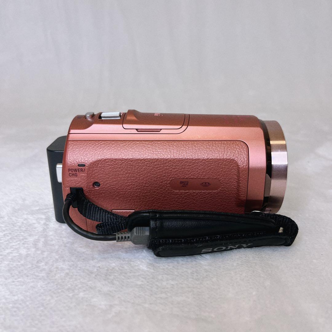 SONY HDR-CX535 ハンディカム 動作確認済み　ビデオカメラ　ピンク