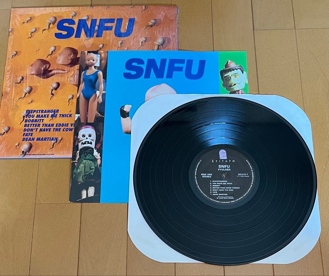 SNFU/Fyulaba LP punk メロコア