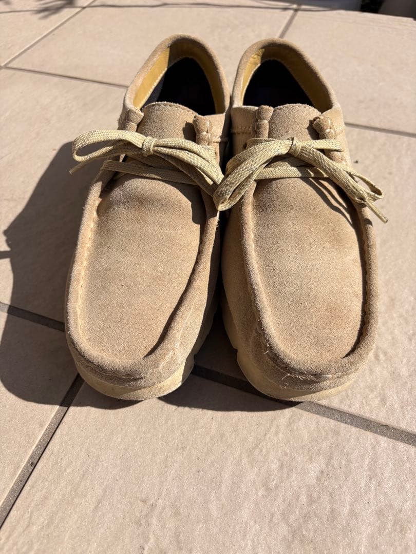 クラークス　ワラビー　メープルスウェード　GORE-TEX