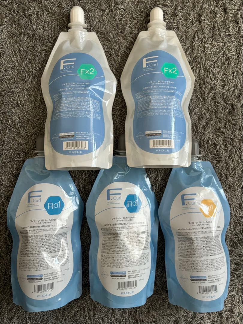 バラ売り可！！FIOLE ヘアカラー剤パーマ剤一式