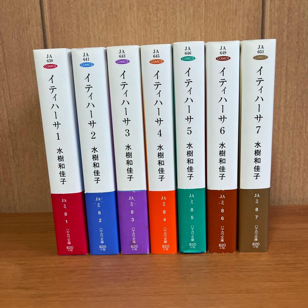 イティハーサ　文庫　BOX付　全7巻セット　水樹和佳子