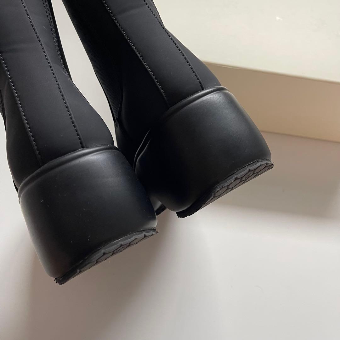 裏張り済み【Todayful】Platform Short Boots 38