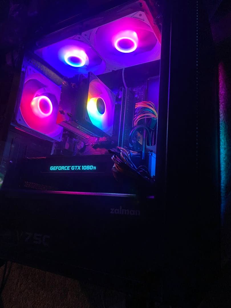 ゲーミングPC core i7 GTX1060 ケース変更