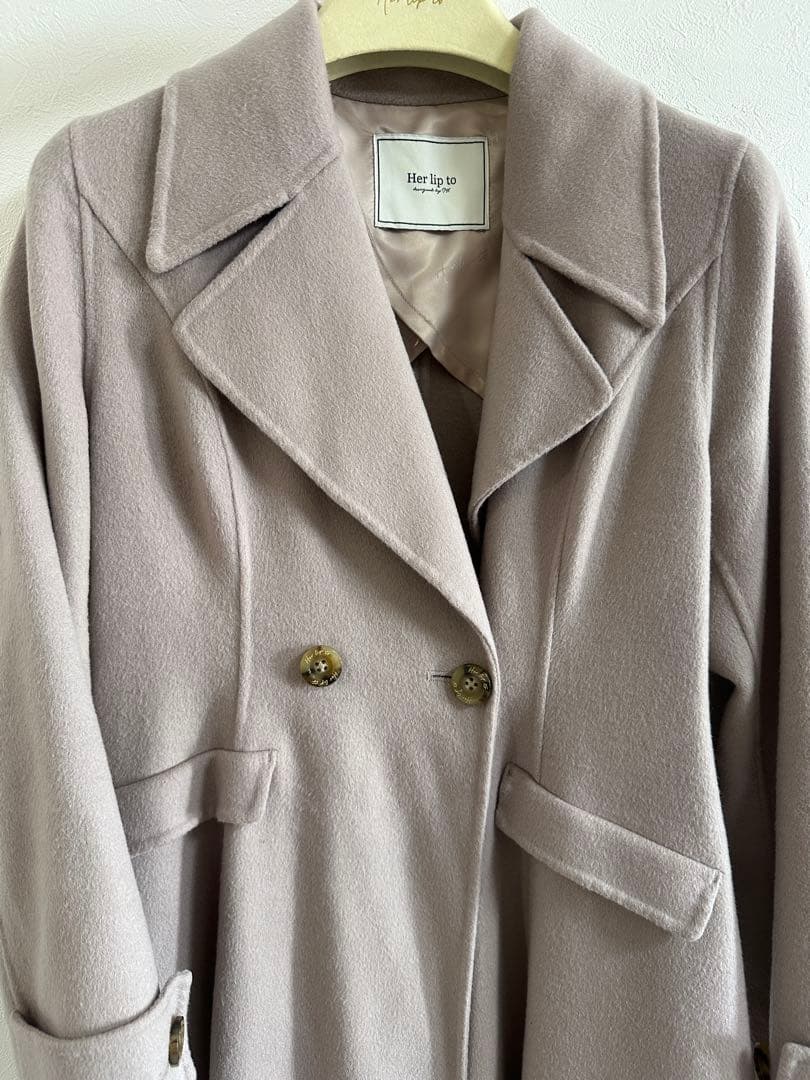 楽一番公式アカウント様Hamilton Wool  DressCoat