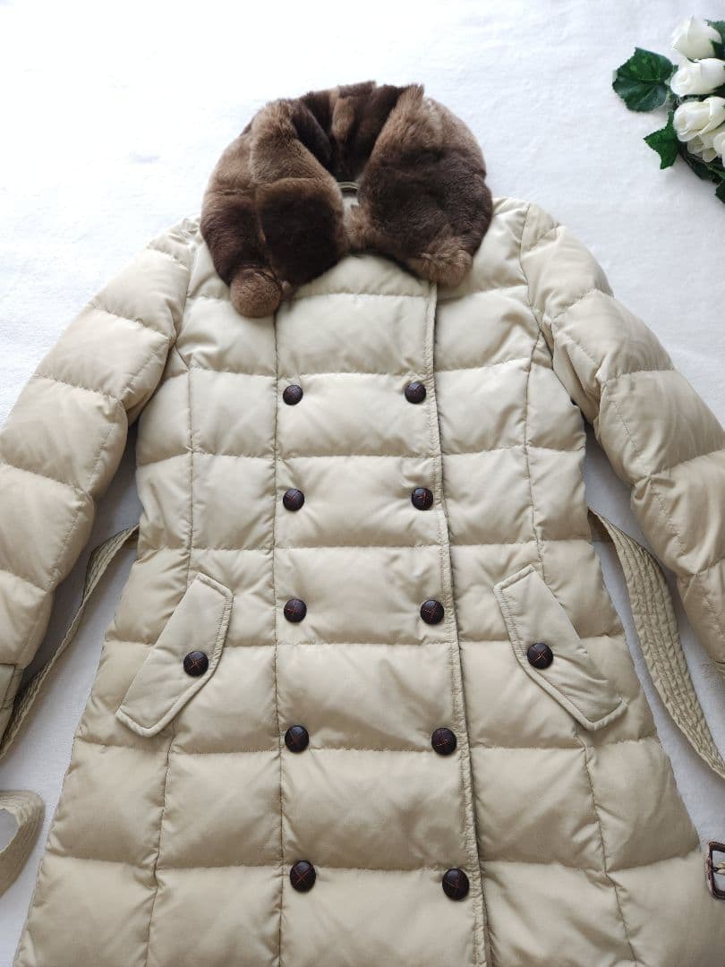 MaxMara 美品 最高級ダウンコート リアルファー着脱可能 26万