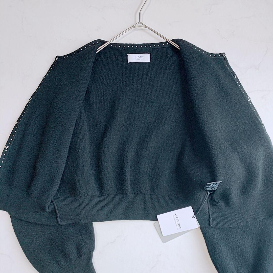 新品✨【25AW】SLOBE IENA スローブイエナ　パールカーディガン