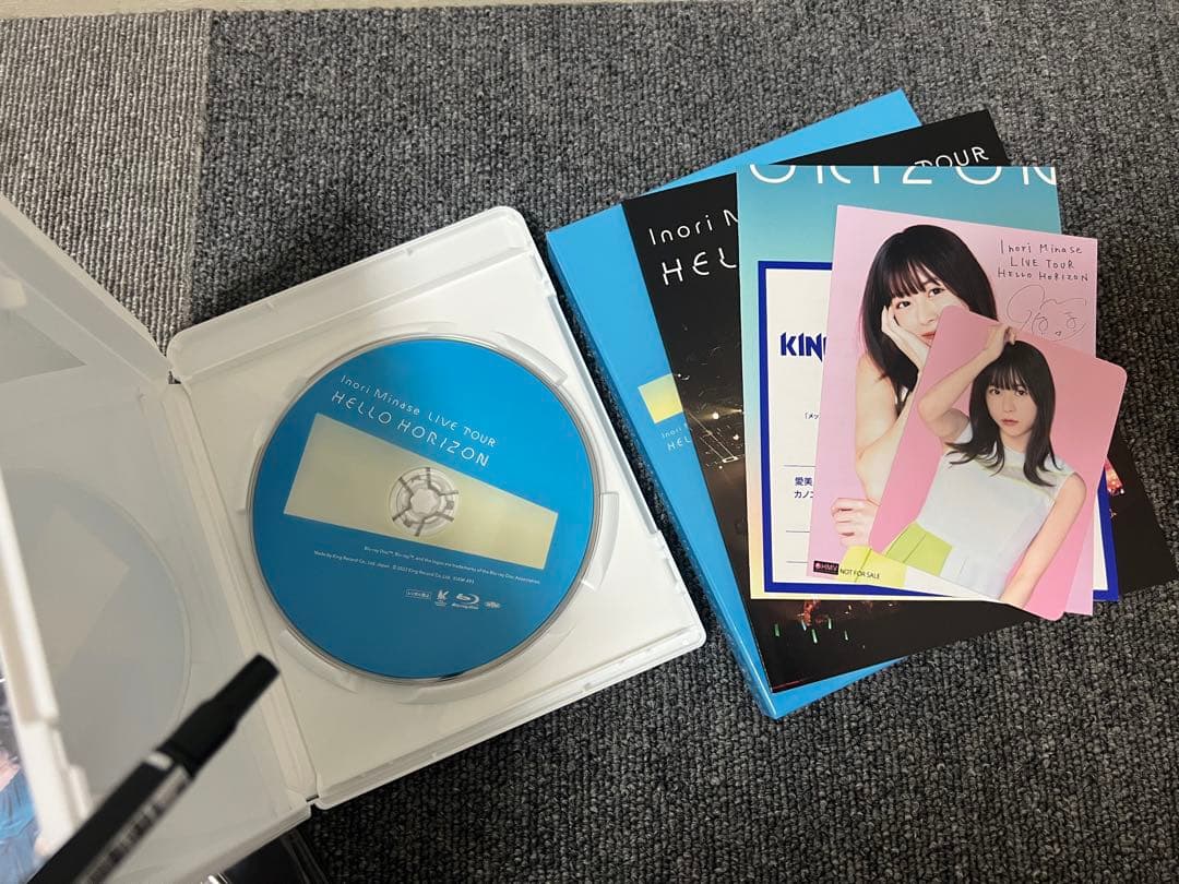 水瀬いのり Blu-ray 3点セット+ポストカード付