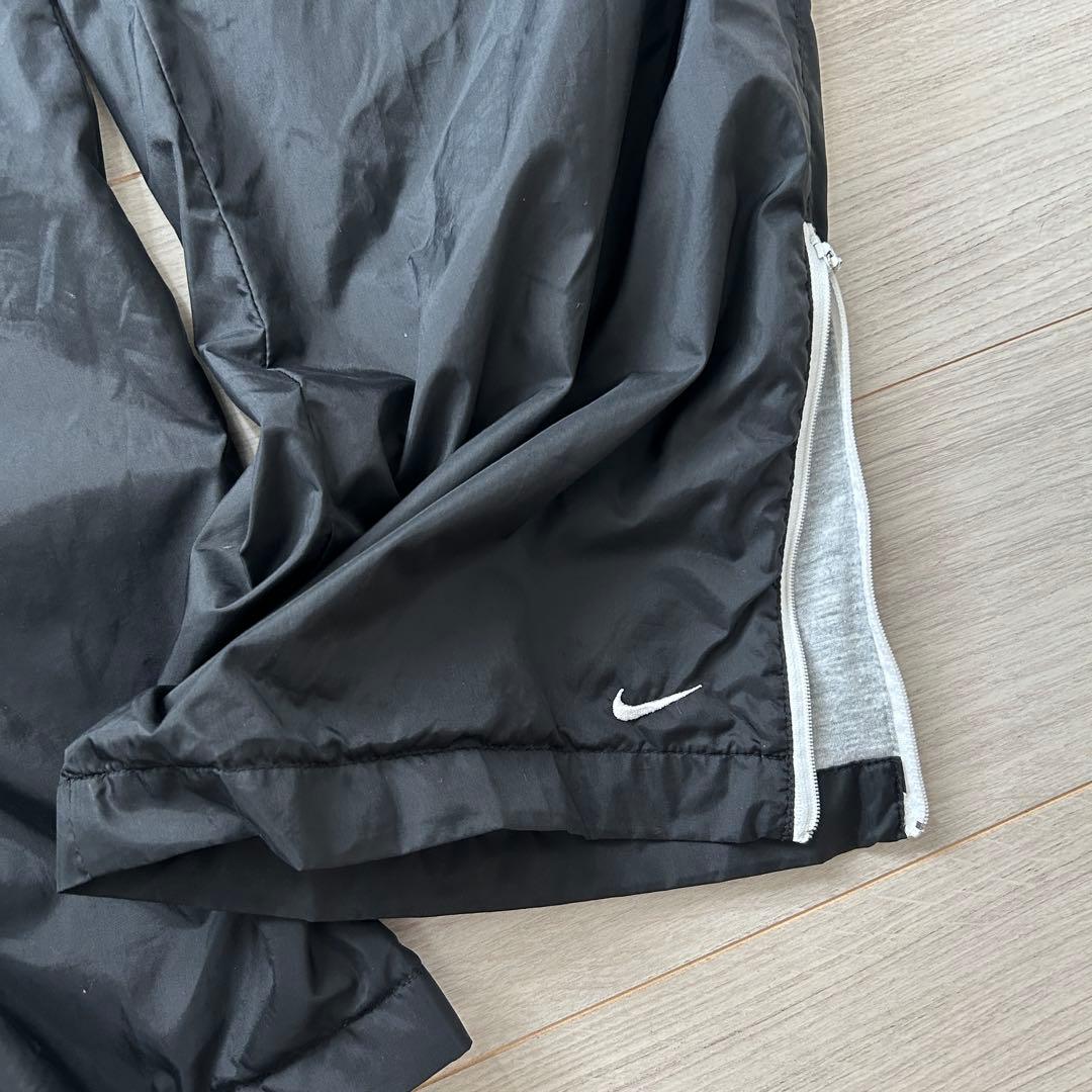 レア　NIKE 90s teamタグ　サイドジップ　ナイロンパンツ　テック