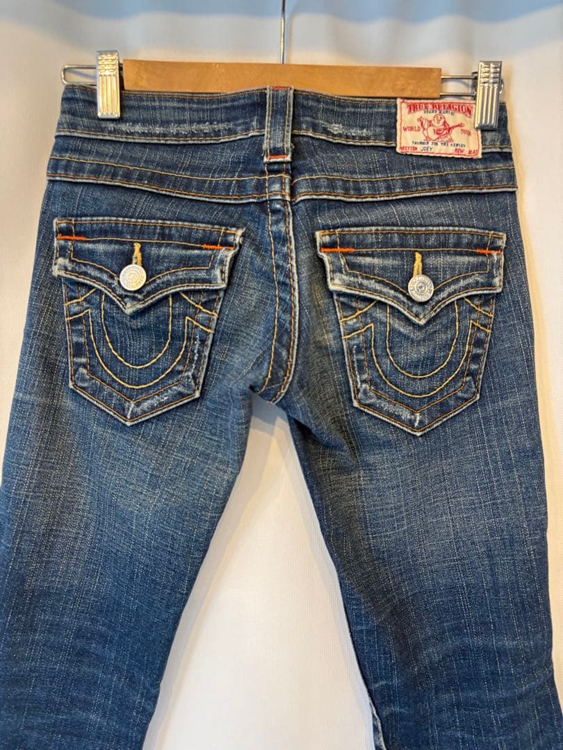専用！USA製 トゥルーレリジョン JOEY フレアデニムパンツ w24