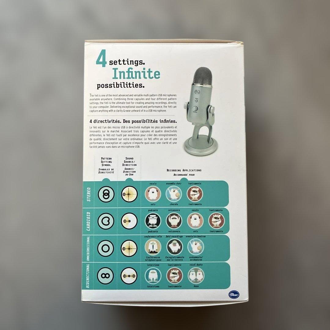 blue yeti usbマイク