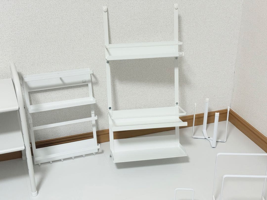 キッチン収納、ラック10点セット（山崎実業、その他）