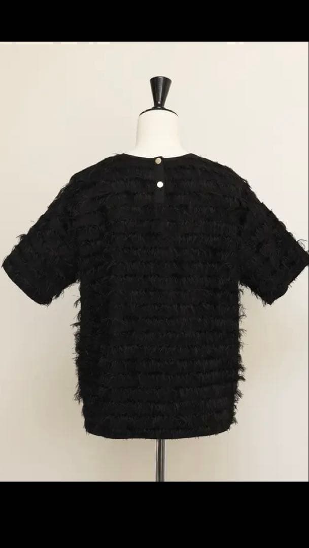 gypsohila Feather Tee フェザー　トップス　BLACK