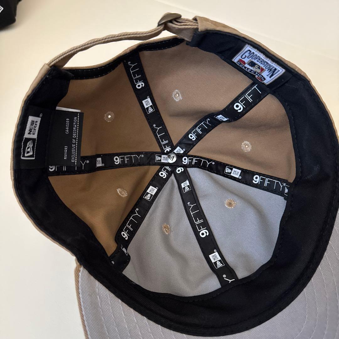 ブラウン 9FIFTY ベースボールキャップ NYロゴ