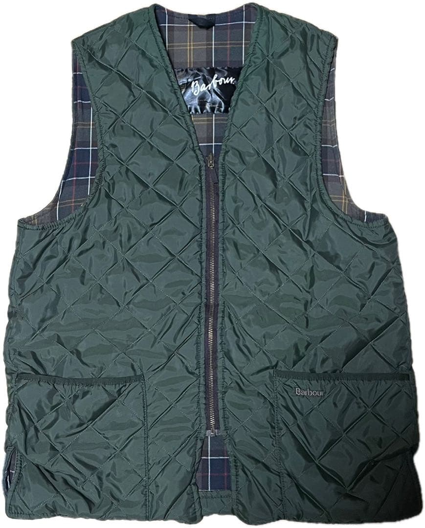 Barbour リバーシブル キルティングベスト