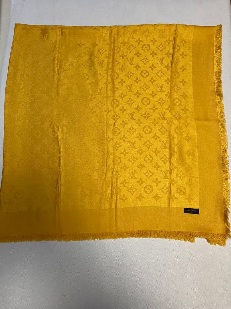 Louis Vuitton ルイ・ヴィトン モノグラム イエロー ストール
