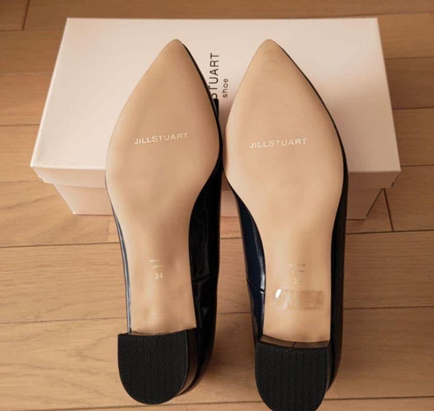 新品！JILLSTUART shoe リボンモチーフオールウェザー対応パンプス