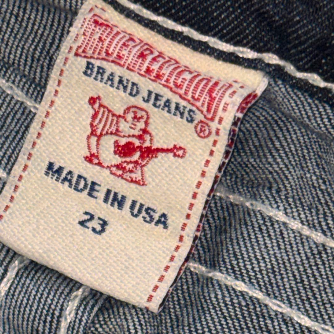 TRUE RELIGION USA製 Y2K フレアデニム 美品 23