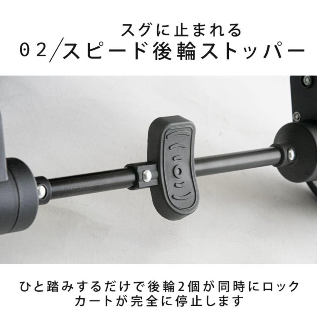 折りたたみペットカート グレー 分離式 3way 多頭 対面 フルオープン 4輪