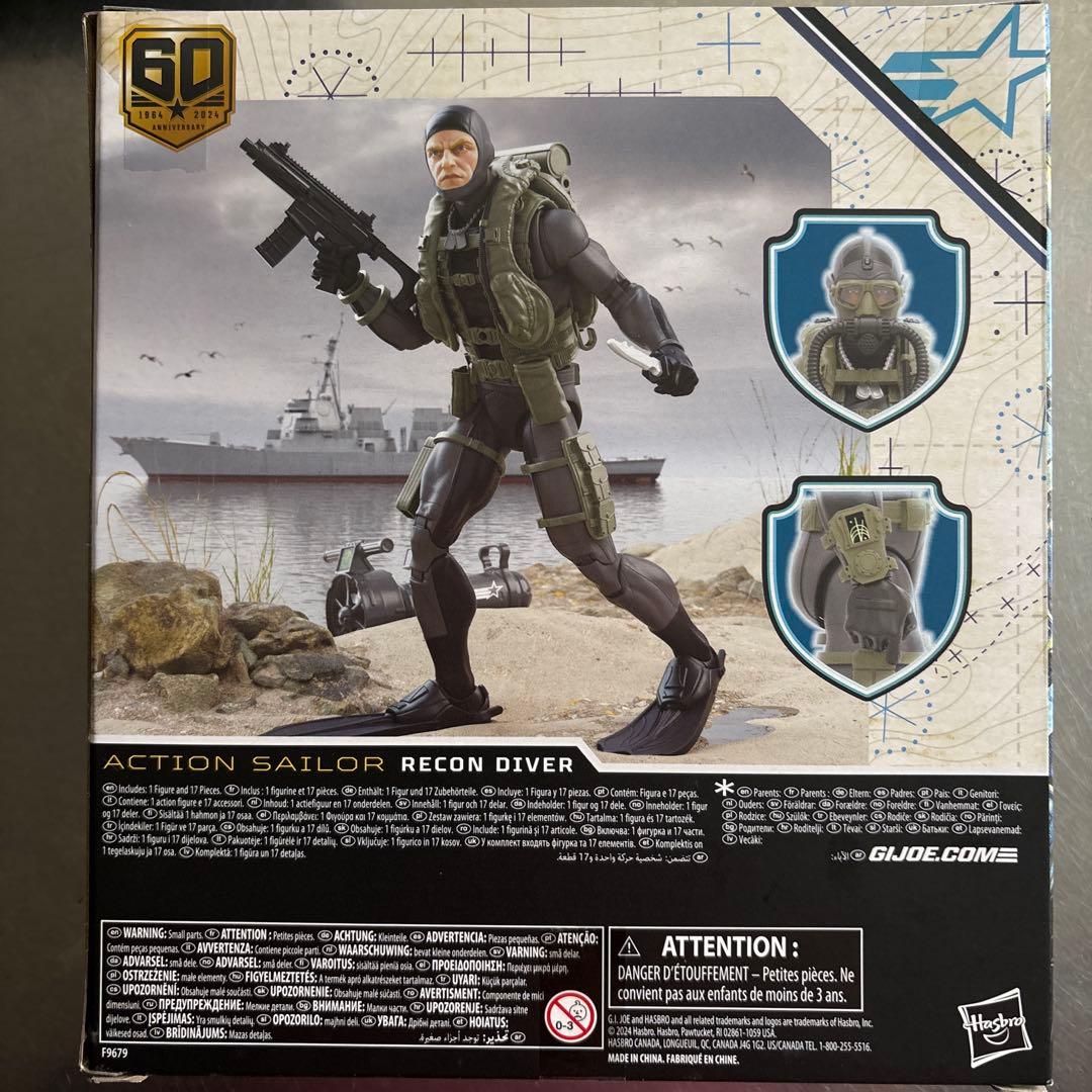 ミリタリー G.I. JOE ACTION SAILOR RECON DIVER