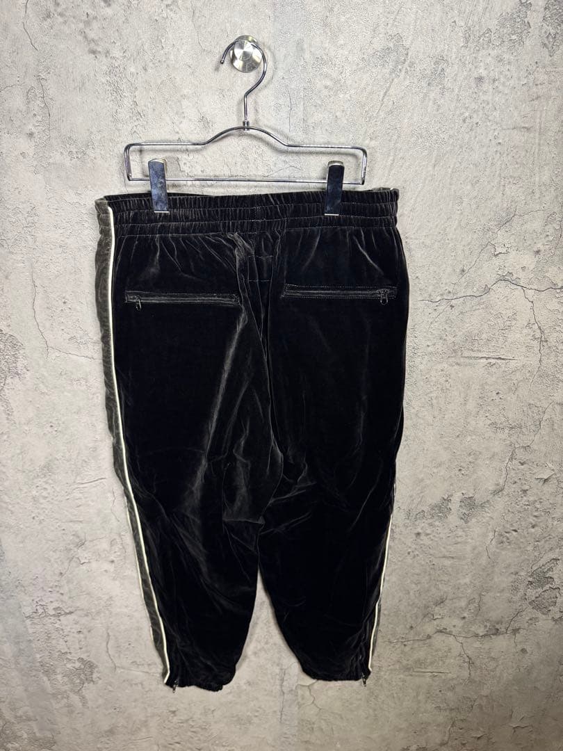 WACKO MARIA ベルベットトラックパンツ