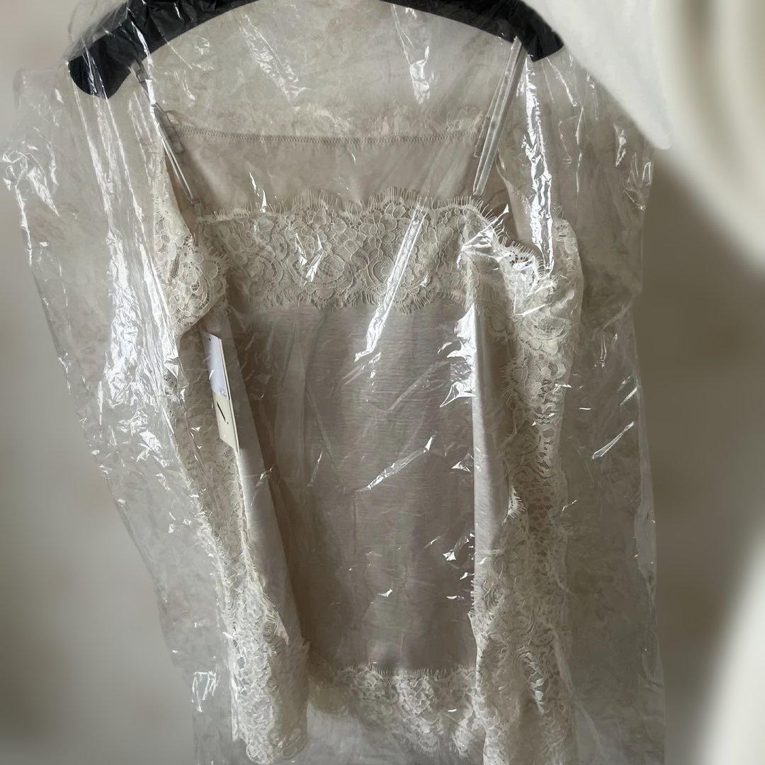 新品‼️N. Natural Beauty Basic*サテンレースキャミソール