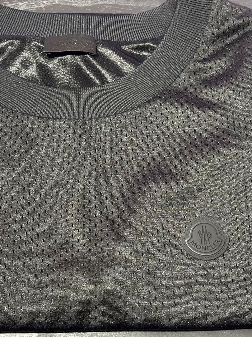 MONCLER モンクレール メッシュタンクトップ ブラック