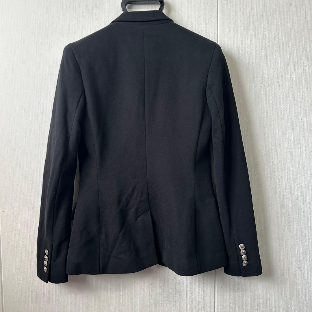 美品 POLO RALPHLAUREN テーラードジャケット ブラック ニット