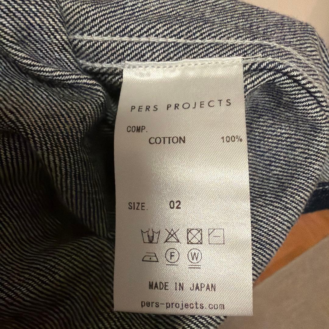 PERS PROJECTS ARON COVERALL インディゴカバーオール
