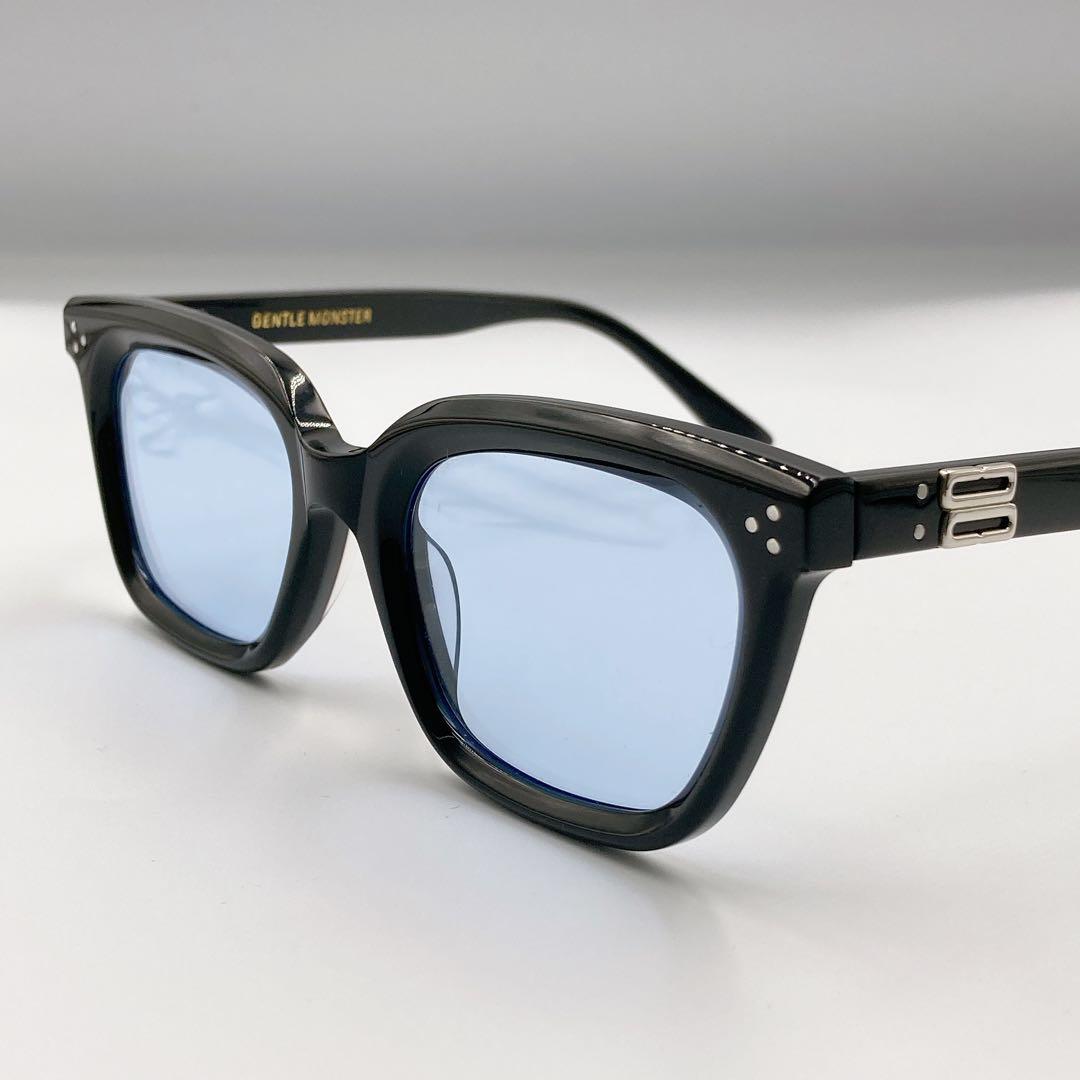 【美品】GENTLE MONSTER サングラス Musee 01 ブルー 黒