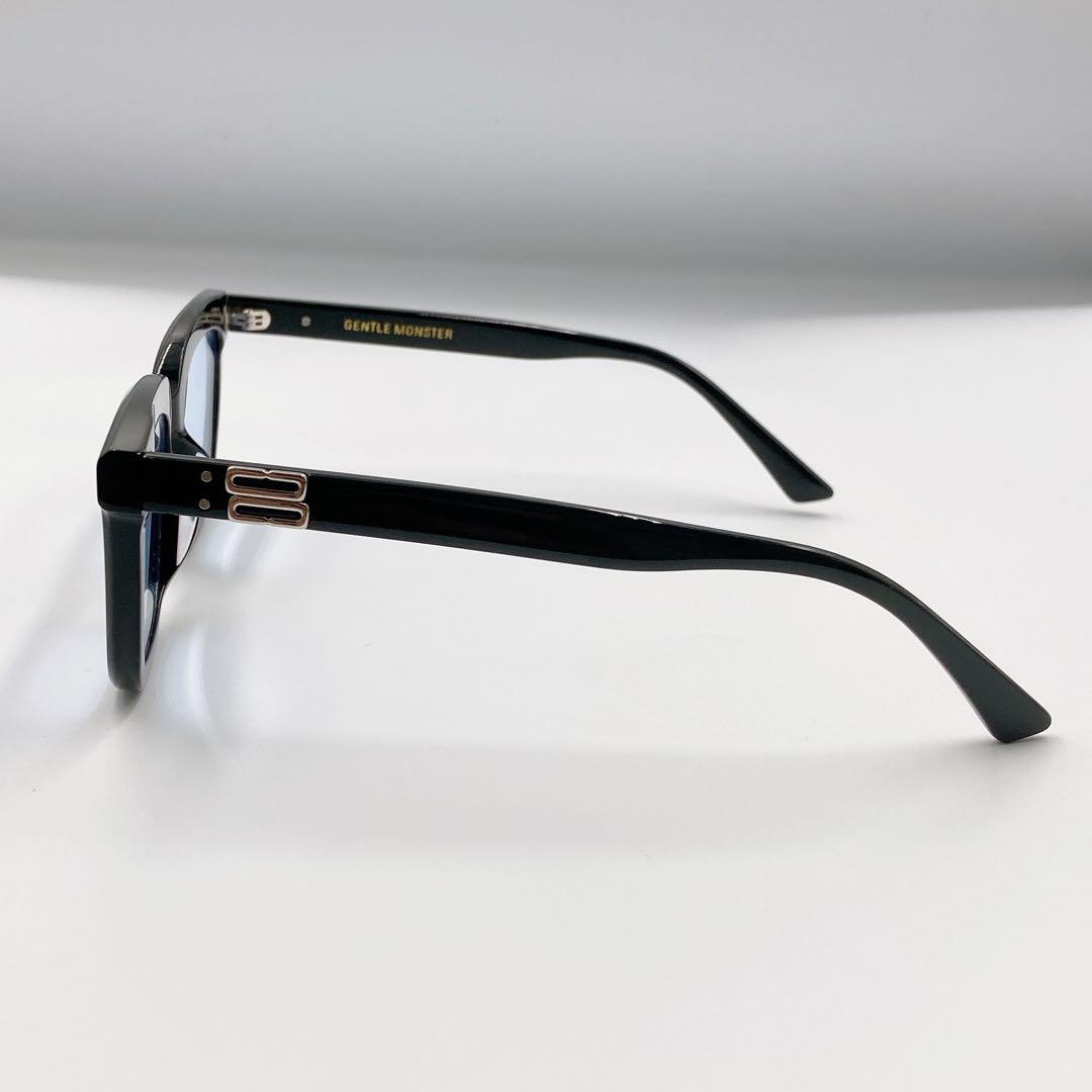 【美品】GENTLE MONSTER サングラス Musee 01 ブルー 黒